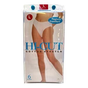 Lady Hathaway Womens Hi-Cut Panties Size L